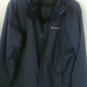 Columbia  blue windbreaker